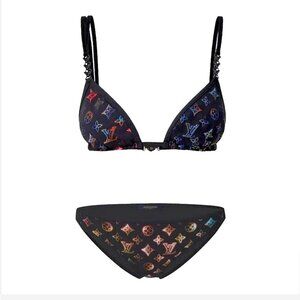Louis Vuitton***RARE ITEM***Neon Mahina Monogram Bikini (set) NWT